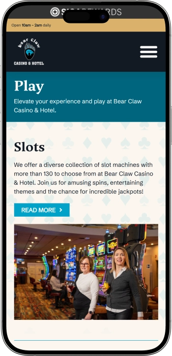 Bear Claw Casino App
